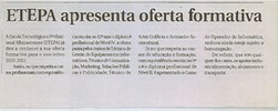 Destaque - ETEPA Apresenta Oferta Formativa