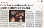 Destaque - ETEPA leva espetáculo de Natal a lares e jardins de infância