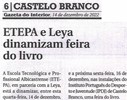 Destaque - ETEPA e LEYA dinamizam Feira do Livro